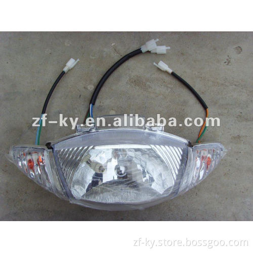 High performance hot selling BIZ100 motorcycle headlamp,motorcycle front headlight
